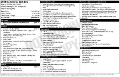 2024 Kia Telluride SX X-Line