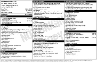 2014 INFINITI QX80 Base