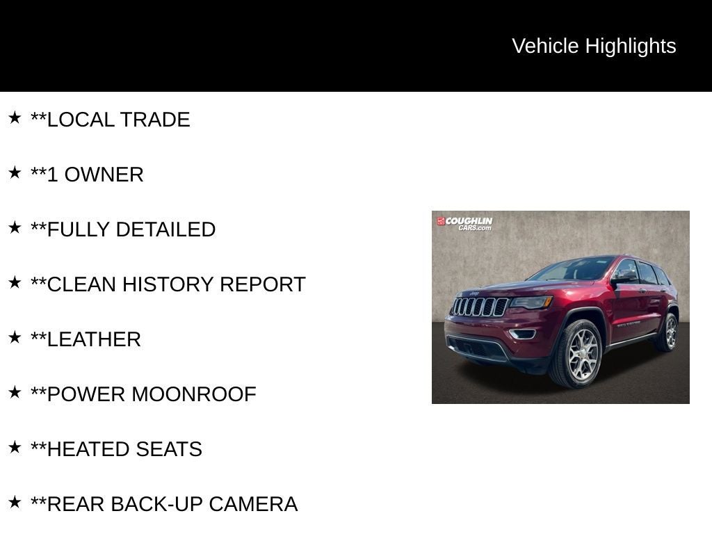 2022 Jeep Grand Cherokee WK Limited