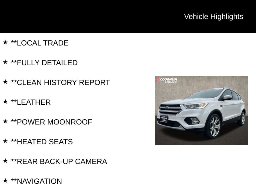 2017 Ford Escape Titanium