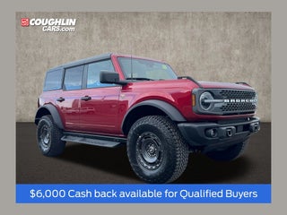 New 2025 Ruby Red Metallic Tinted Clearcoat Ford Bronco Badlands