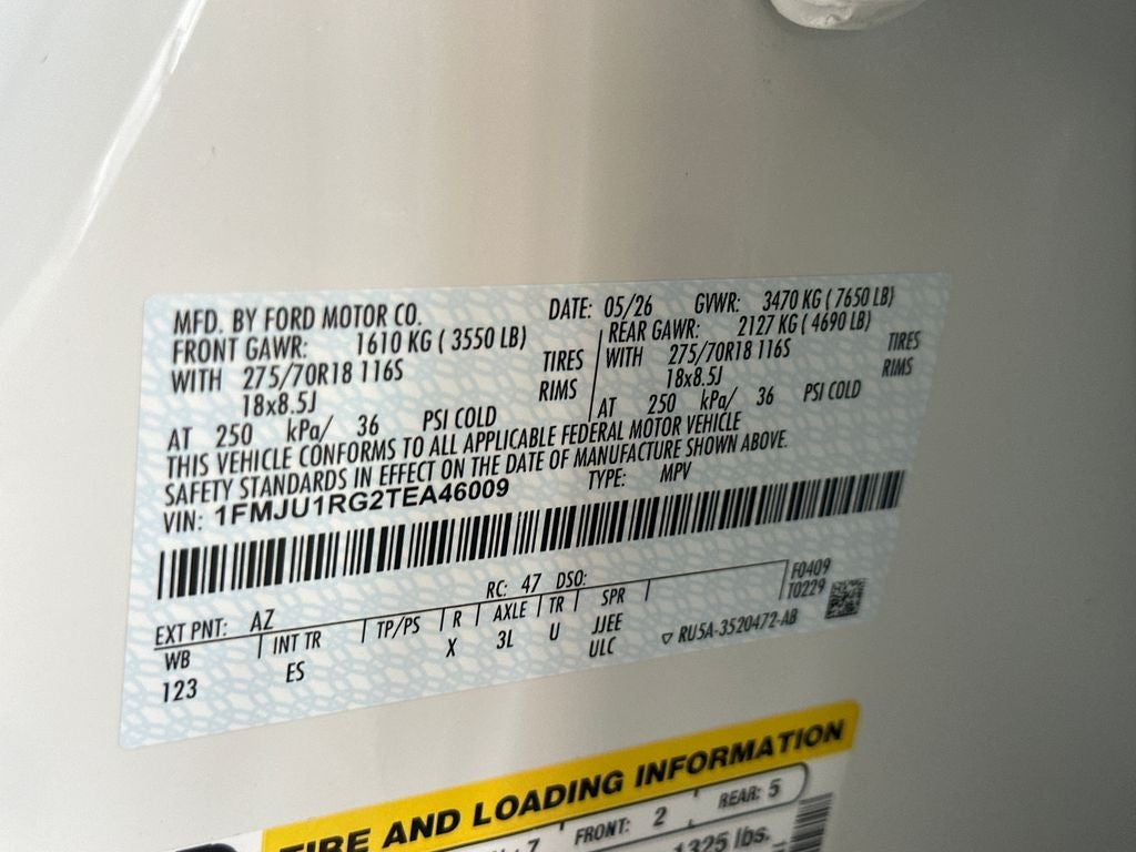 2026 Ford Expedition Tremor