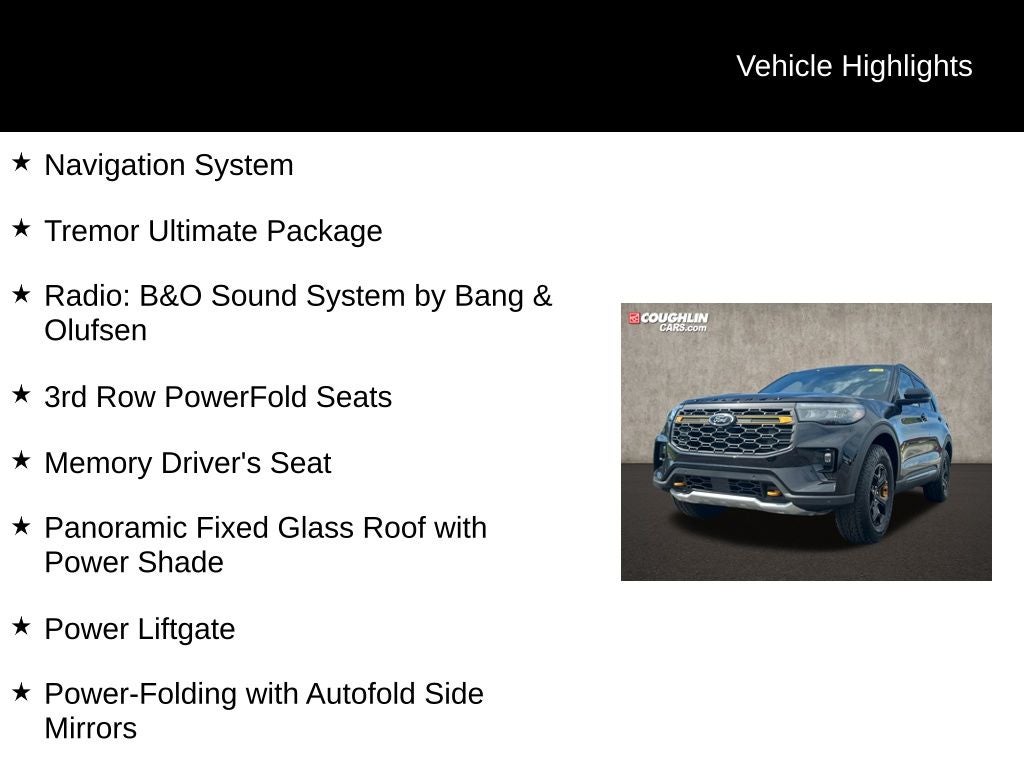 2026 Ford Explorer Tremor
