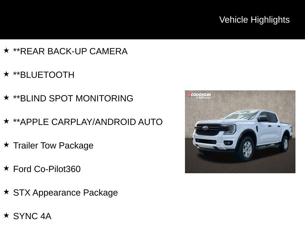 2025 Ford Ranger XL STX