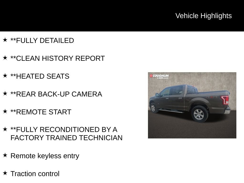 2015 Ford F-150 XLT