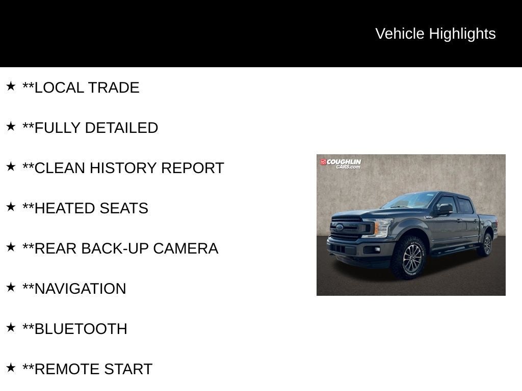 2018 Ford F-150 XLT