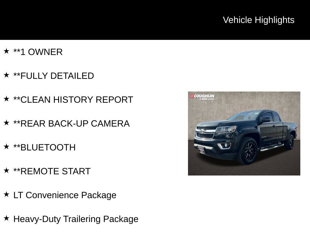 2018 Chevrolet Colorado LT