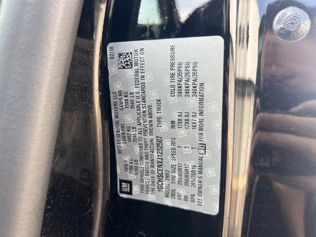 2018 Chevrolet Colorado LT