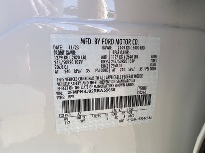 2024 Ford Edge ST Line