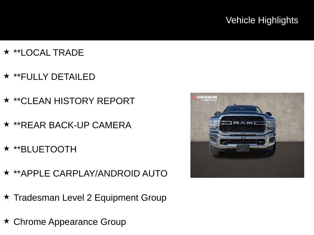 2020 RAM 2500 Tradesman