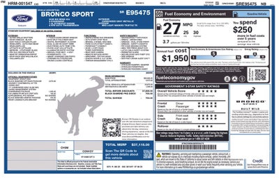 2025 Ford Bronco Sport Big Bend 4WD