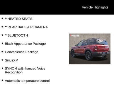 2025 Ford Bronco Sport Big Bend