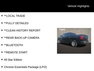 2018 Chevrolet Silverado 1500 LT LT1