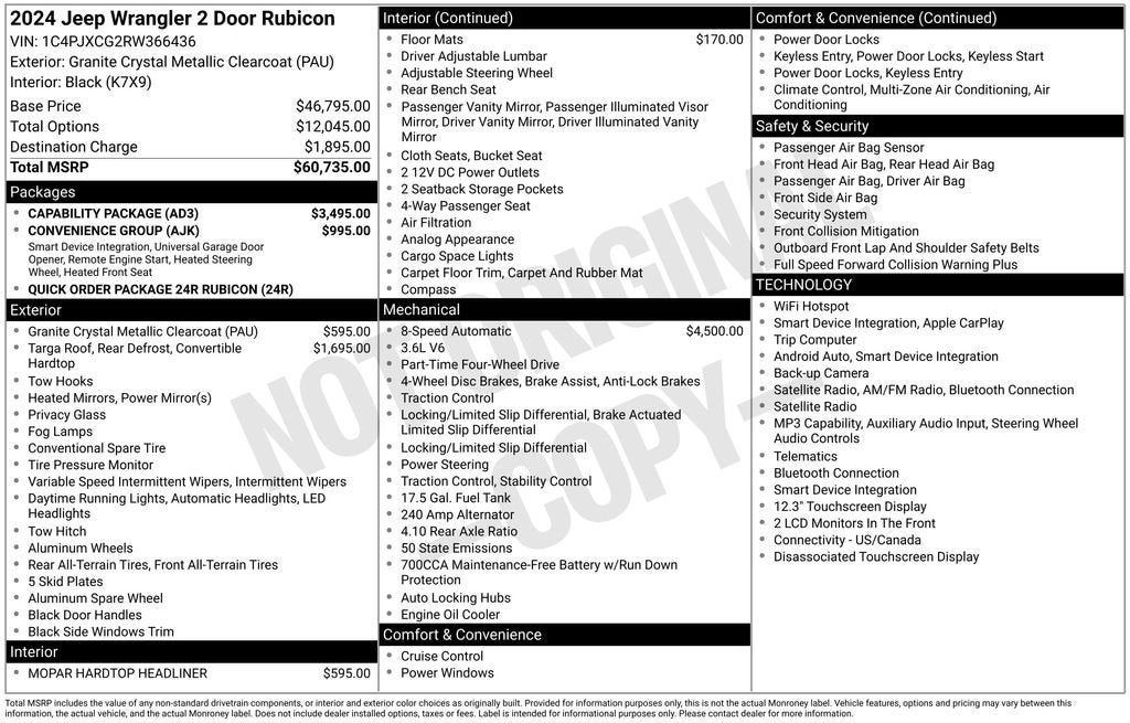 2024 Jeep Wrangler Rubicon