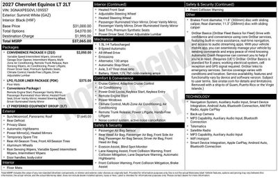 2027 Chevrolet Equinox LT