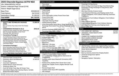 2025 Chevrolet Equinox ACTIV