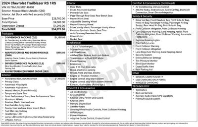 2024 Chevrolet Trailblazer RS