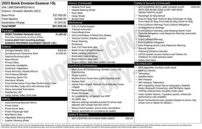 2023 Buick Envision Essence