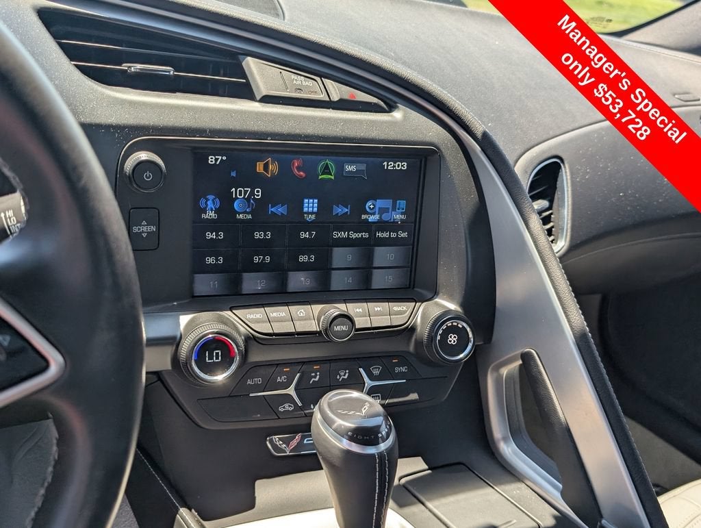 2019 Chevrolet Corvette Stingray 1LT