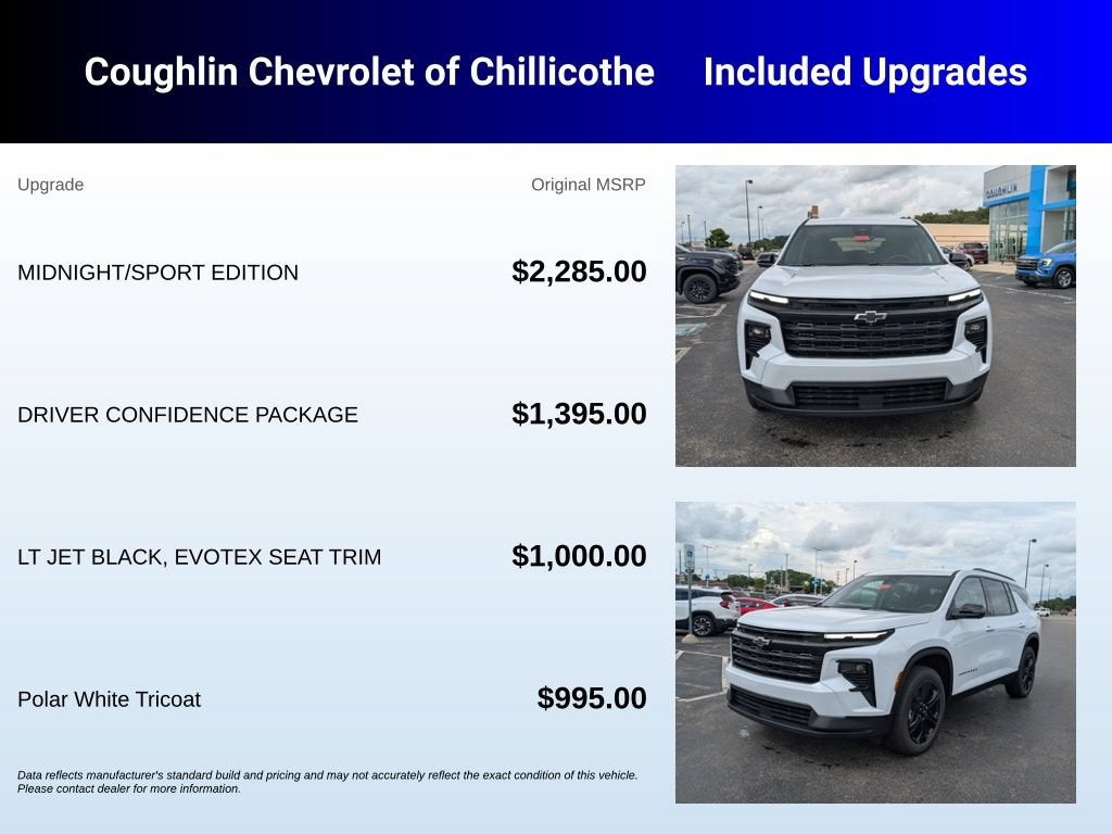 2027 Chevrolet Traverse LT