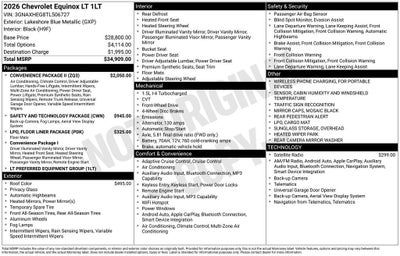 2026 Chevrolet Equinox LT