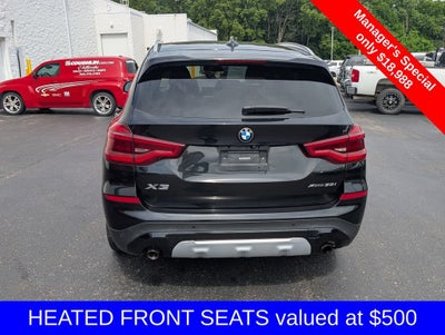 2019 BMW X3 xDrive30i