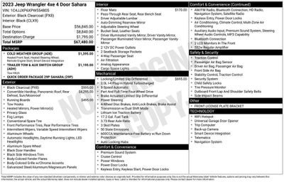 2023 Jeep Wrangler 4xe Sahara