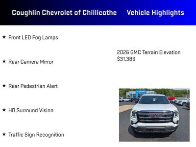2026 GMC Terrain Elevation