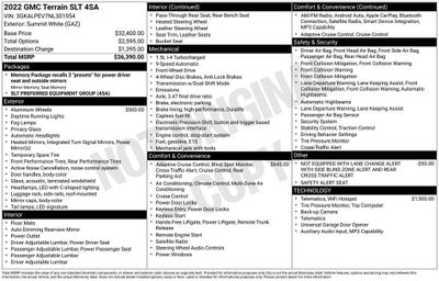 2022 GMC Terrain SLT