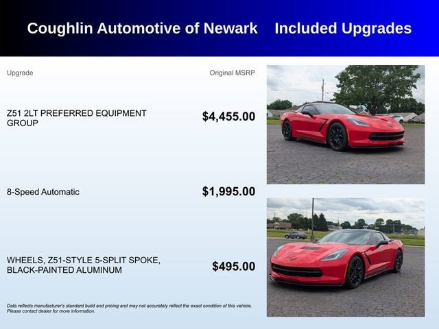 2019 Chevrolet Corvette Stingray Z51 2LT