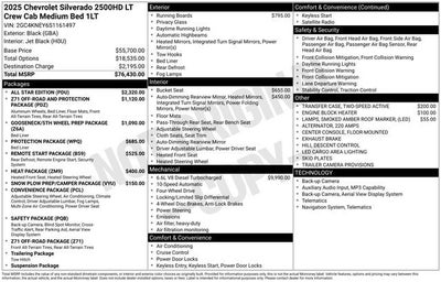 2025 Chevrolet Silverado 2500 HD LT