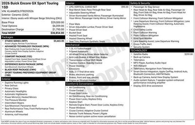 2026 Buick Encore GX Sport Touring