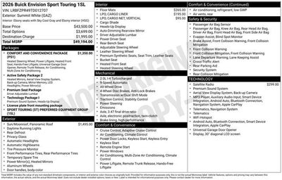 2026 Buick Envision Sport Touring