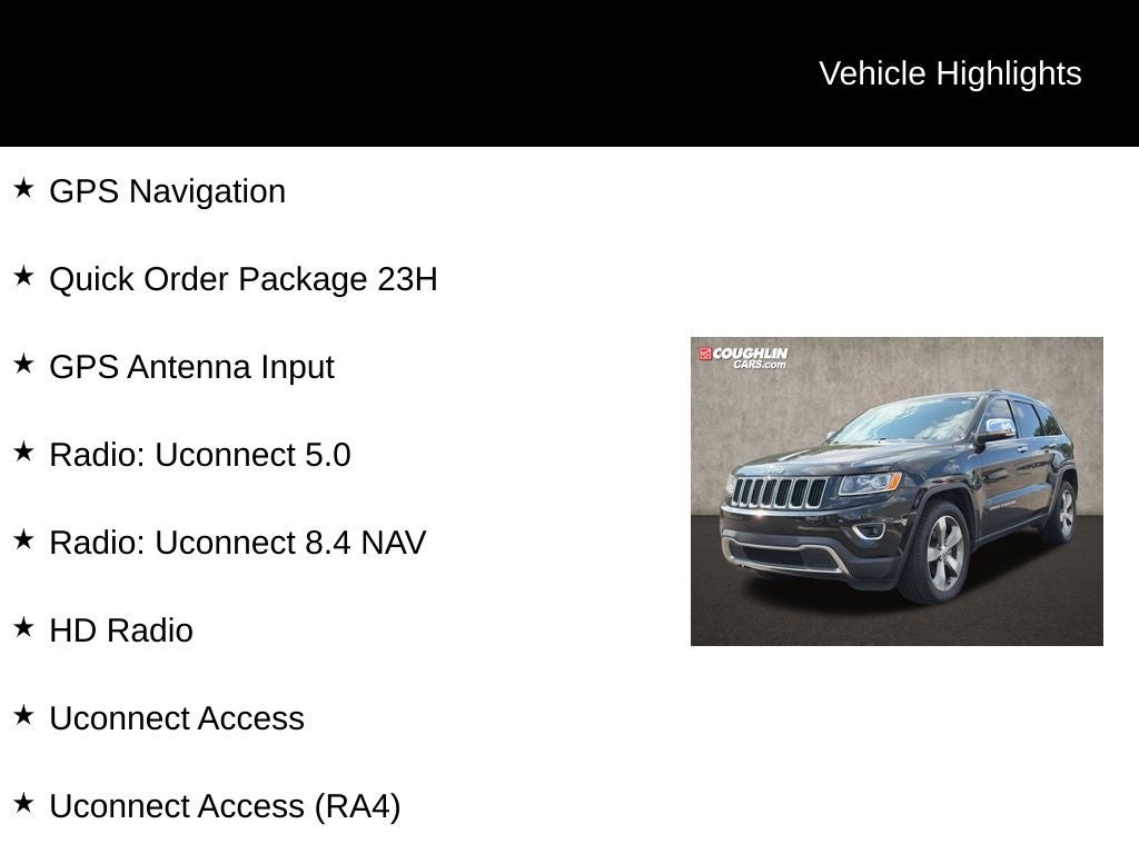 2015 Jeep Grand Cherokee Limited