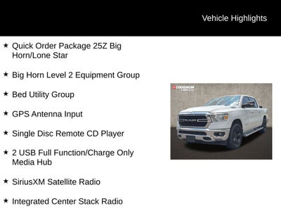 2019 RAM All-New 1500 Big Horn/Lone Star