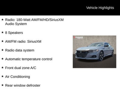 2022 Honda Accord Sport