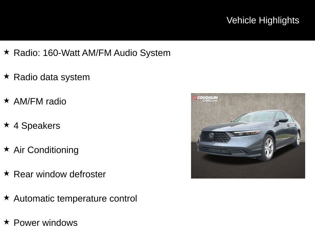 2024 Honda Accord LX