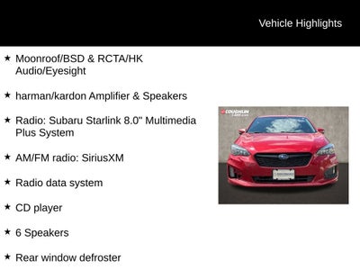 2017 Subaru Impreza Sport