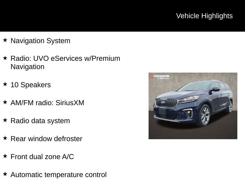 2020 Kia Sorento SX V6