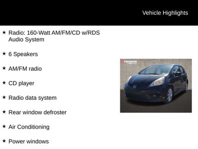 2011 Honda Fit Sport