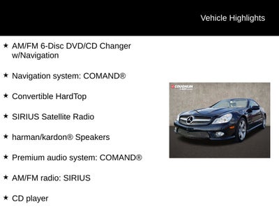 2009 Mercedes-Benz SL550 V8