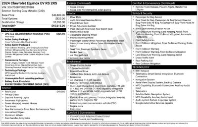 2024 Chevrolet Equinox EV 2RS