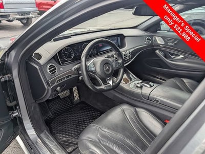 2017 Mercedes-Benz S-Class AMG® S 63