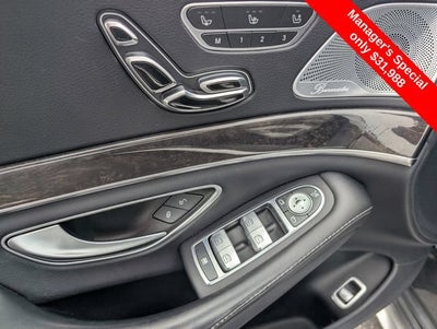 2017 Mercedes-Benz S-Class AMG® S 63