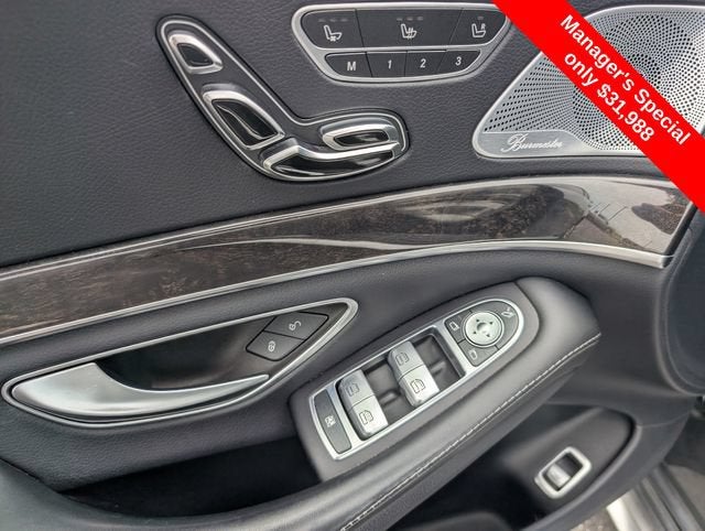 2017 Mercedes-Benz S-Class AMG® S 63