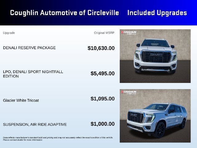 2026 GMC Yukon XL Denali