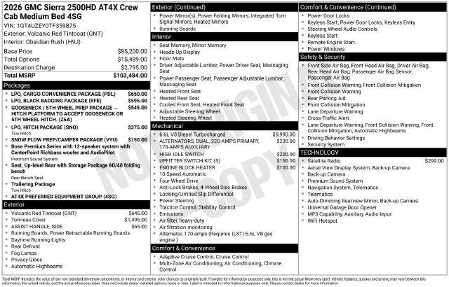 2026 GMC Sierra 2500HD AT4X - Photo 25