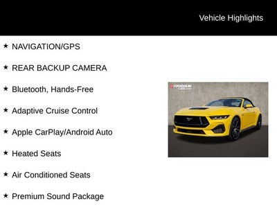 2024 Ford Mustang GT Premium