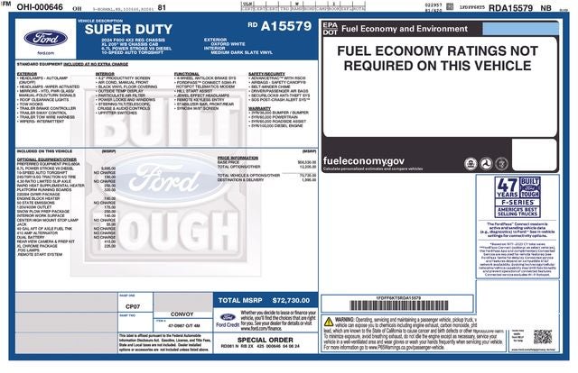 2024 Ford F-600SD XL