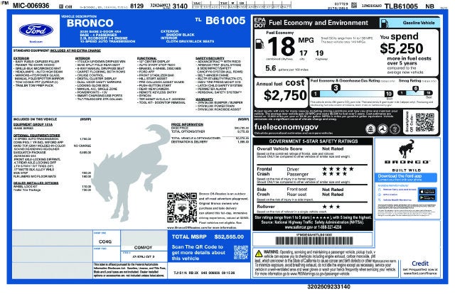 2026 Ford Bronco Base